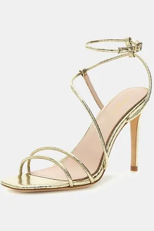 Guess Marciano Lamé-Riemchen-Stilettos