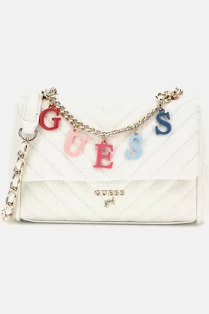 Guess Umhängetasche Kette Logo-Schriftzug