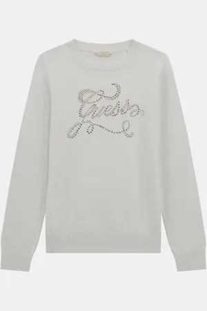Guess Pullover Logo Strass