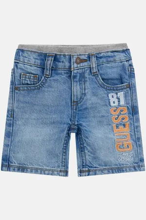 Guess Leinen-Jeansshorts