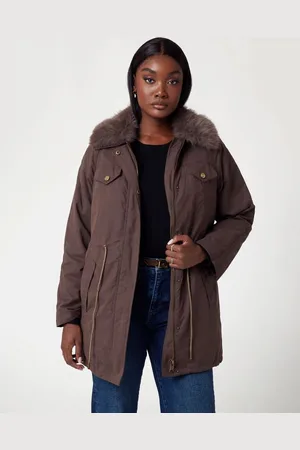 Guess Parka Kunstpelz-Kragen