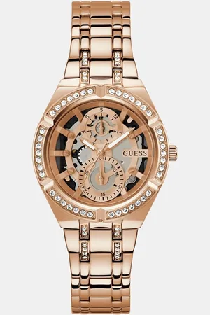 Guess Multifunktionsarmbanduhr Mit Detail Kristalle