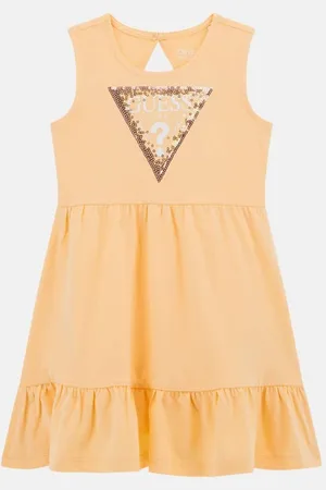 Guess Mittellanges Fit And Flare-Kleid