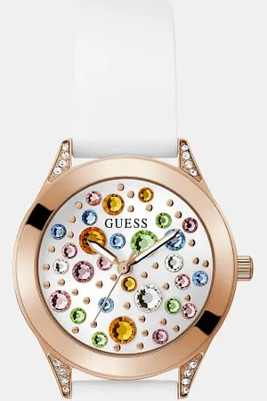 Guess Analog-Armbanduhr Kristallbesatz
