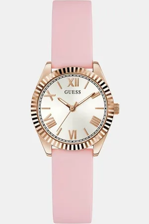 Guess Analog-Armbanduhr Aus Silikon