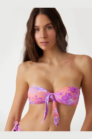 Guess Geknotetes Bandeau-Bikini-Top