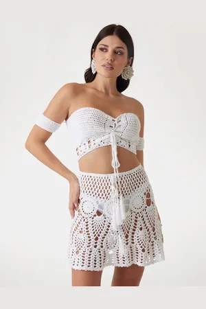 Guess Crop-Häkeltop
