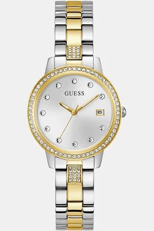 Guess Analog-Armbanduhr Mit Kristallbesatz