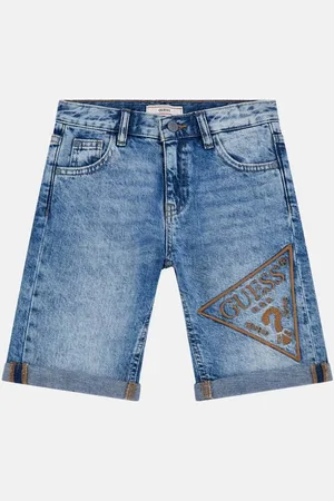 Guess Jeansshorts Logo-Dreieck