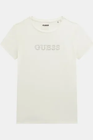 Guess T-Shirt Frontlogo Strasssteinen