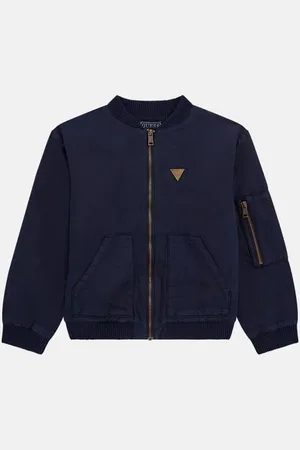 Guess Bomberjacke Leinenmix Oversize