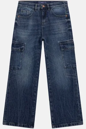 Guess Wide Leg Cargo Jeans