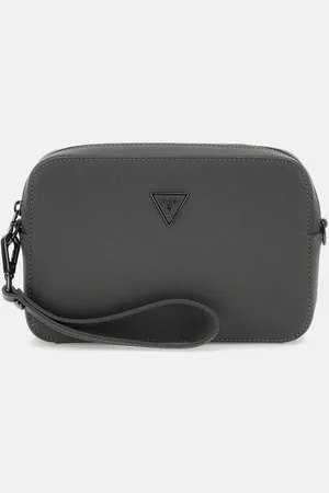 Guess Kosmetiktasche Milano Saffian-Optik