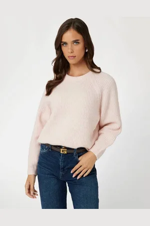 Guess Pullover Rundhalsausschnitt Wollmix