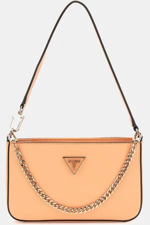 Guess Mini-Schultertasche Noelle Saffian-Optik