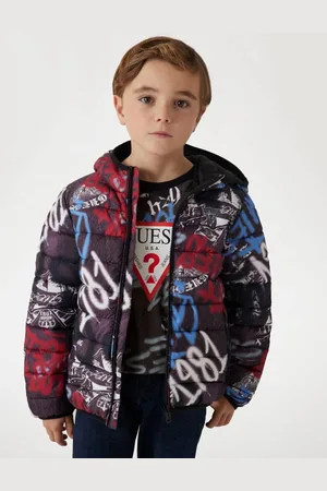 Guess Steppjacke Allover-Print