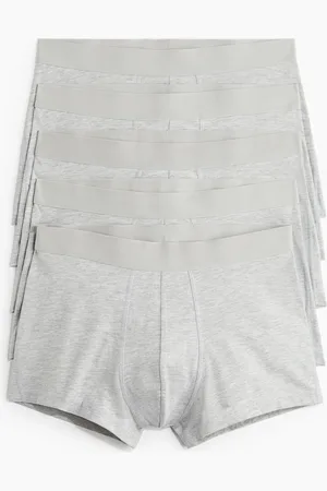 H&M 5er-Pack Kurze Trunks mit Lycra - - Herren