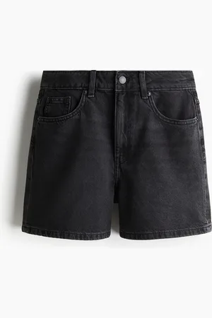 H&M Denimshorts mit hohem Bund - - Damen