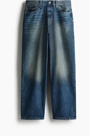 H&M Baggy Jeans - Blau - Herren