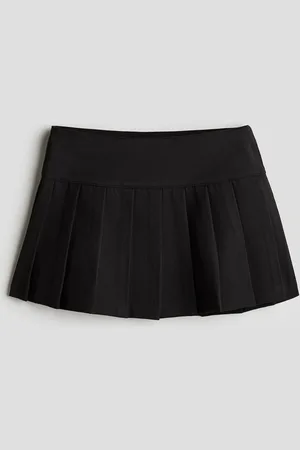 H&M Faltenrock aus Twill - - Kinder