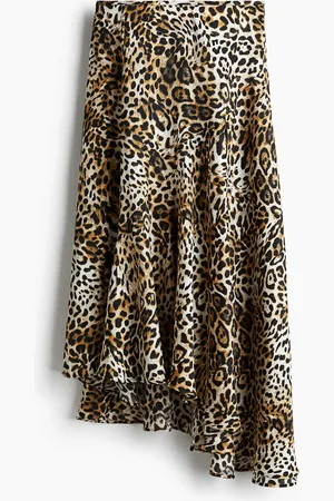 H&M Asymmetrischer Midirock - - Damen