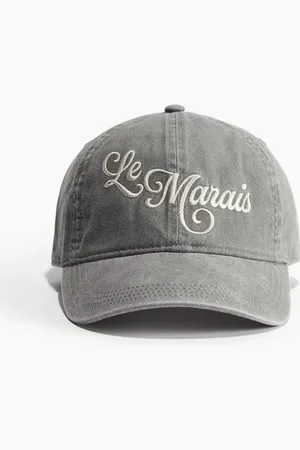 H&M Baumwollcap mit Motiv - - Damen