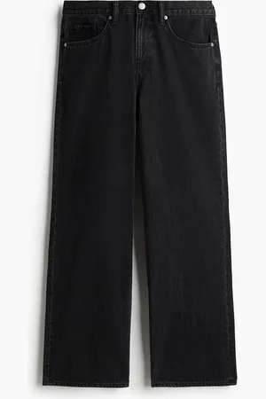 H&M Loose Straight High Jeans - - Herren
