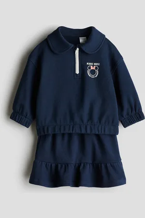H&M 2-teiliges Set aus Baumwolle mit Motiv-Detail - Blau - Kinder