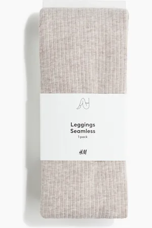 H&M Seamless Leggings - Braun - Damen
