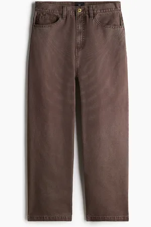 H&M Hose aus Canvas im Baggy Style - Braun - Herren