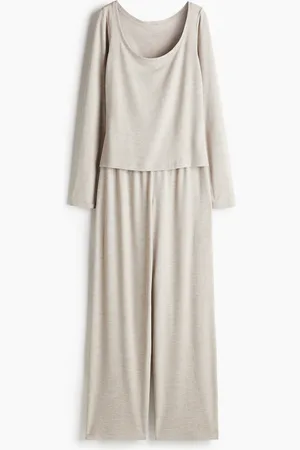 H&M Pyjama aus Jersey - Braun - Damen