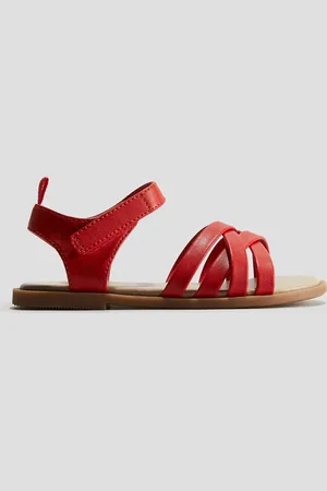 H&M Riemensandalen - Rot - Kinder