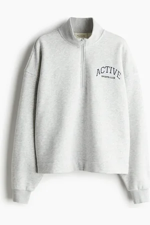 H&M Sport-Sweatshirt mit Kurzreißverschluss - - Sportswear