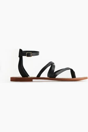 H&M Riemensandaletten aus Leder - - Damen