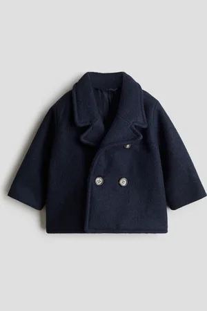 H&M Zweireihiger Mantel - Blau - Kinder