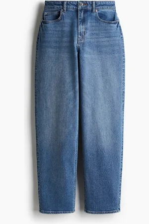 H&M Tapered Jeans - Blau - Damen