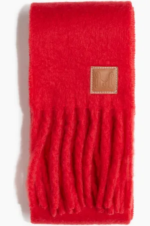H&M Flauschiger Schal - Rot - Damen