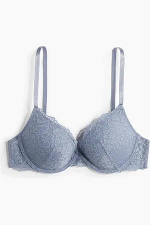 H&M Push-up-BH aus Spitze - Blau - Damen