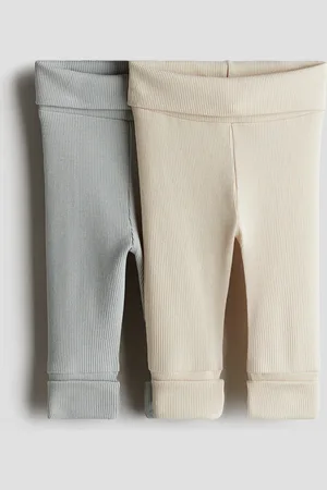 H&M 2er-Pack Leggings zum Mitwachsen - - Kinder
