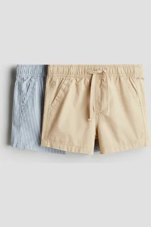 H&M 2er-Pack Baumwollshorts - Blau - Kinder