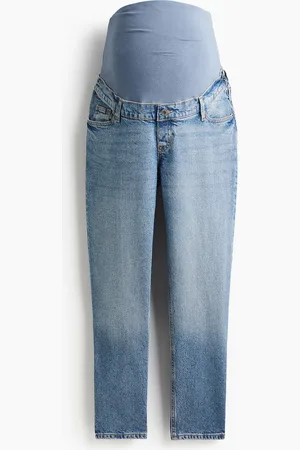 H&M MAMA Slim Mom Ankle Jeans - Blau - Damen
