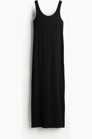 H&M MAMA Geripptes Kleid - - Damen