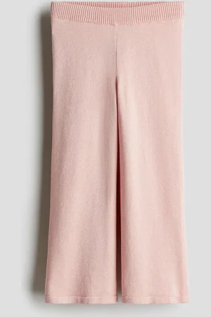 H&M Glitzernde Leggings aus Feinstrick - Rosa - Kinder