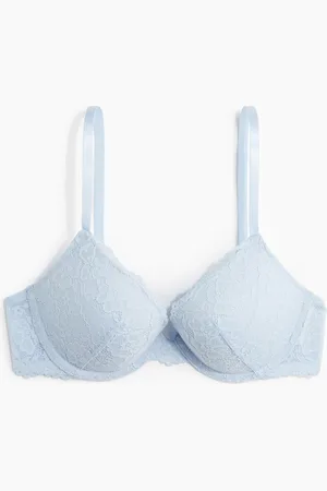 H&M Push-up-BH aus Spitze - Blau - Damen