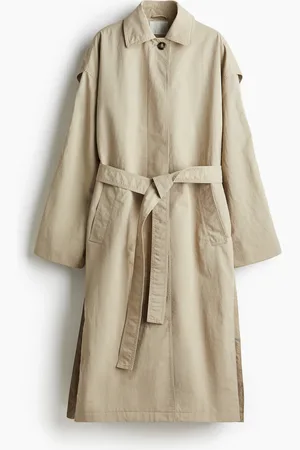H&M Trenchcoat mit Seitenschlitzen - - Damen