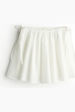 H&M Mini-Tellerrock - Weiß - Damen