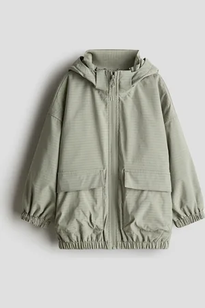 H&M Windjacke in Loose Fit - Grün - Kinder
