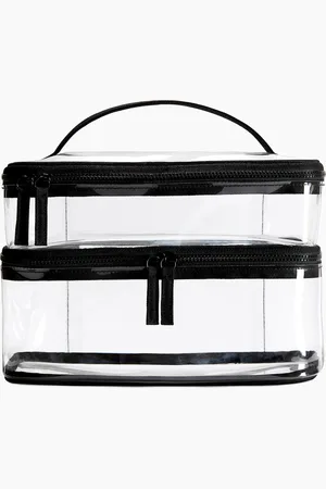 H&M Große zweistöckige Kulturtasche - Weiß - Beauty