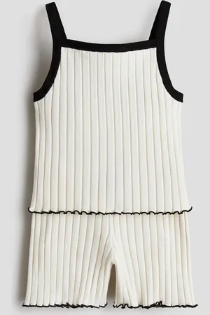 H&M 2-teiliges Set in Rippstrick - - Kinder