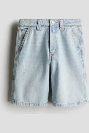 H&M Carpenter-Shorts in Loose Fit - Blau - Kinder